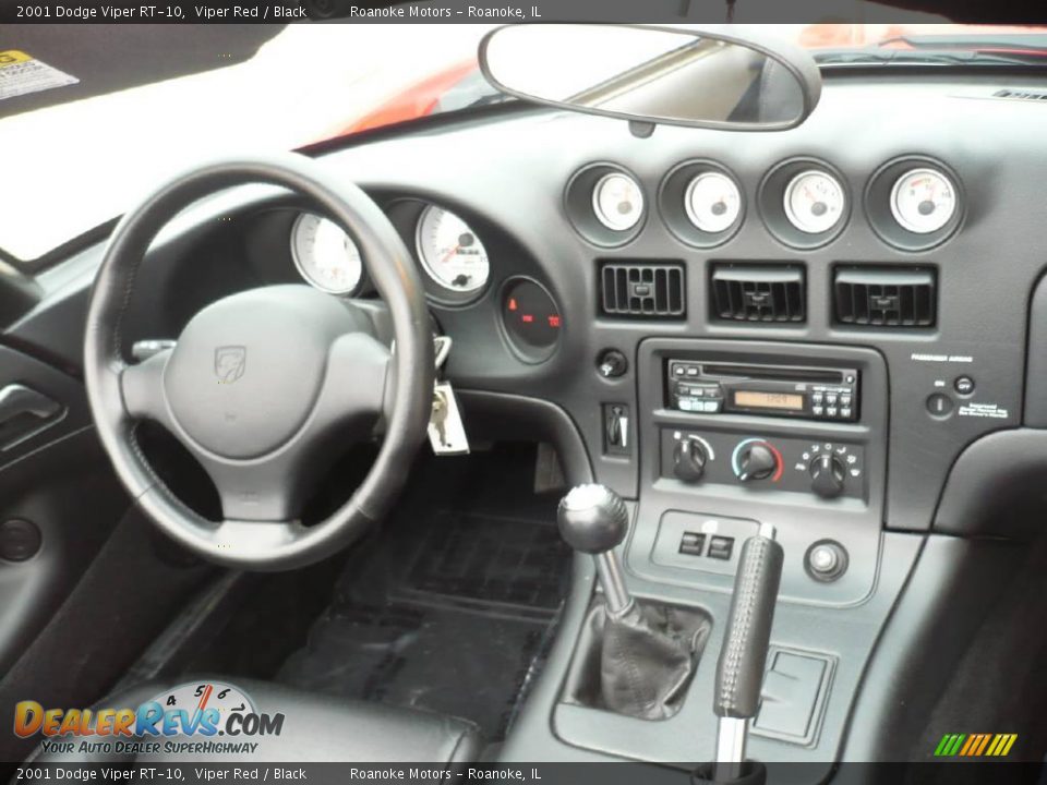 2001 Dodge Viper RT-10 Viper Red / Black Photo #25