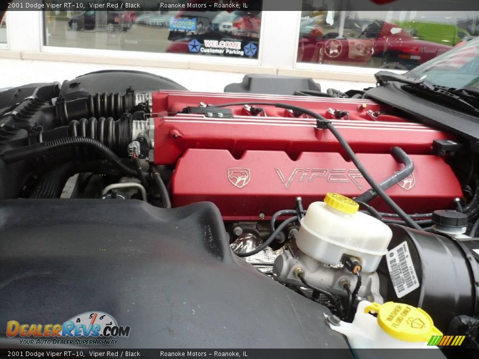 2001 Dodge Viper RT-10 Viper Red / Black Photo #27