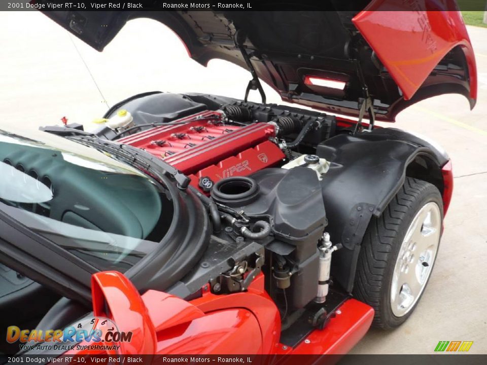 2001 Dodge Viper RT-10 Viper Red / Black Photo #30