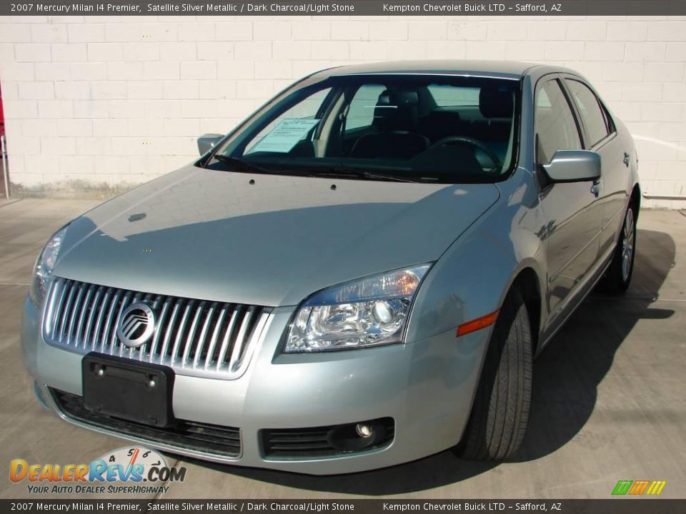 2007 Mercury Milan I4 Premier Satellite Silver Metallic / Dark Charcoal/Light Stone Photo #1