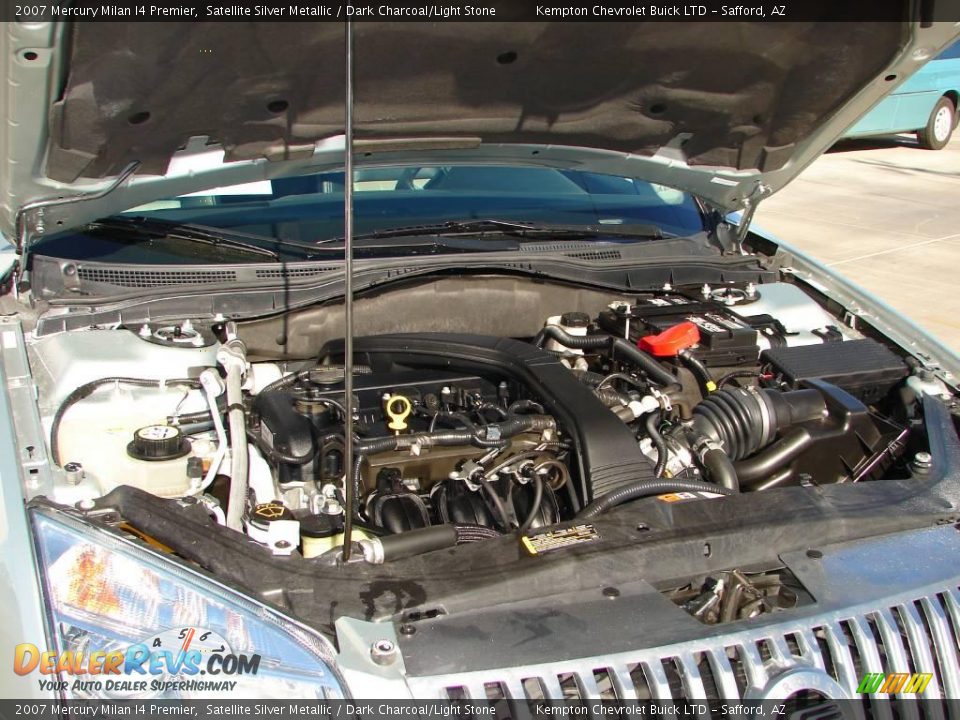 2007 Mercury Milan I4 Premier Satellite Silver Metallic / Dark Charcoal/Light Stone Photo #5