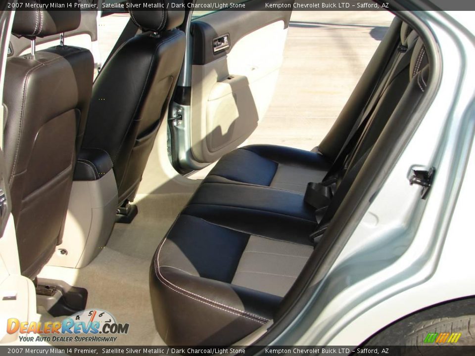 2007 Mercury Milan I4 Premier Satellite Silver Metallic / Dark Charcoal/Light Stone Photo #8