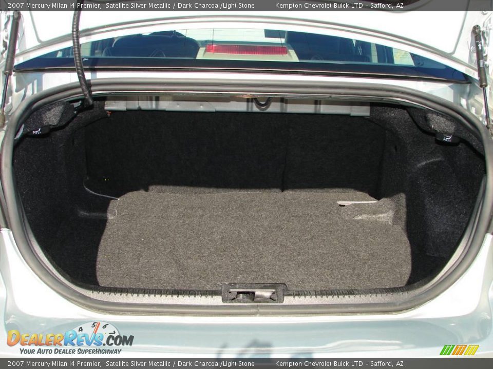 2007 Mercury Milan I4 Premier Satellite Silver Metallic / Dark Charcoal/Light Stone Photo #9