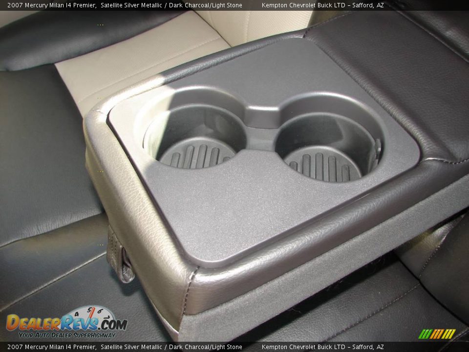 2007 Mercury Milan I4 Premier Satellite Silver Metallic / Dark Charcoal/Light Stone Photo #23