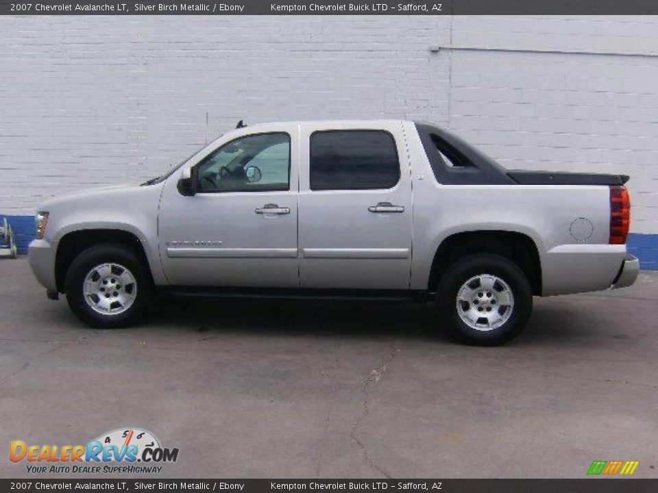 2007 Chevrolet Avalanche LT Silver Birch Metallic / Ebony Photo #7