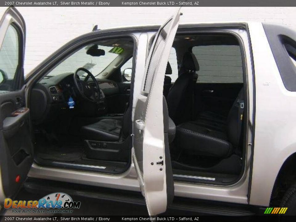 2007 Chevrolet Avalanche LT Silver Birch Metallic / Ebony Photo #8