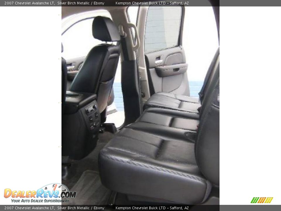 2007 Chevrolet Avalanche LT Silver Birch Metallic / Ebony Photo #10