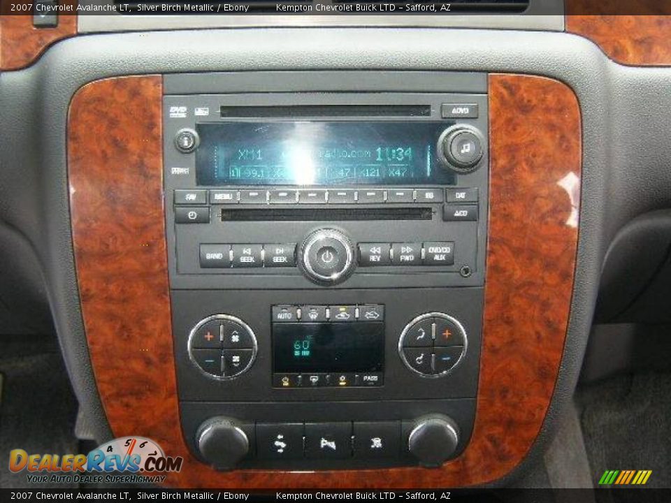2007 Chevrolet Avalanche LT Silver Birch Metallic / Ebony Photo #16