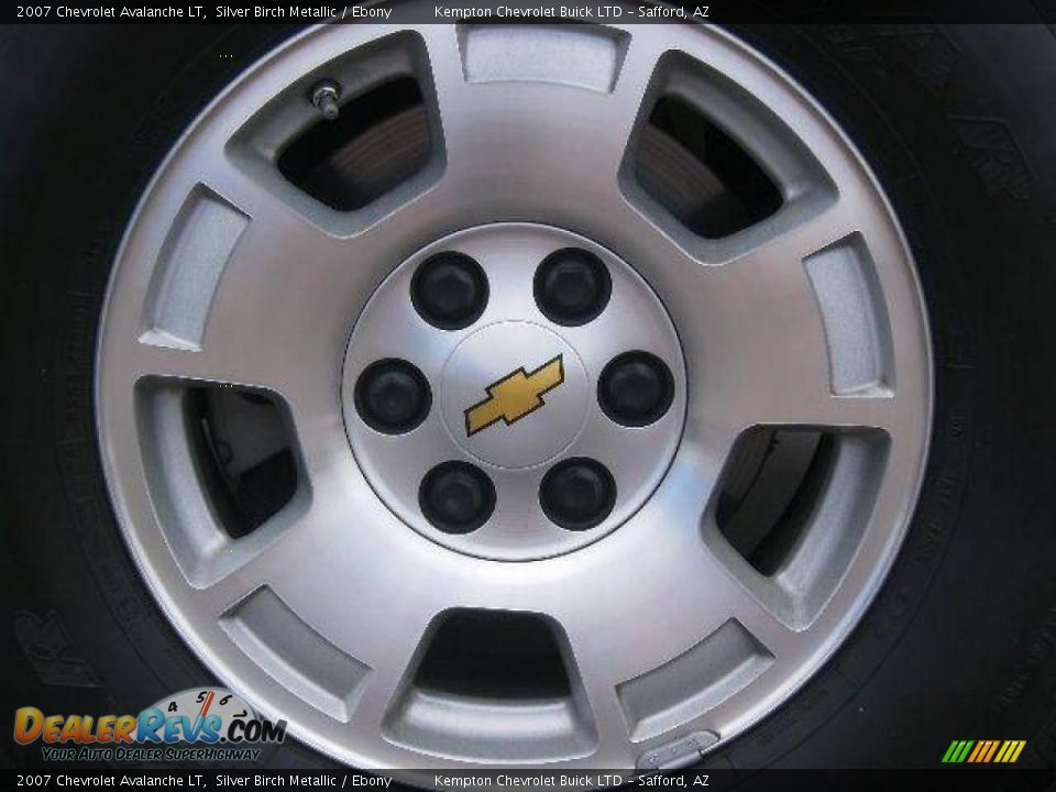 2007 Chevrolet Avalanche LT Silver Birch Metallic / Ebony Photo #19