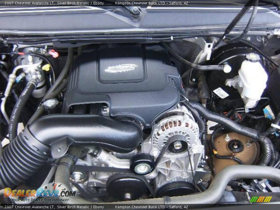 2007 Chevrolet Avalanche LT Silver Birch Metallic / Ebony Photo #20