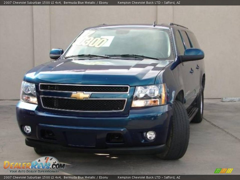 2007 Chevrolet Suburban 1500 LS 4x4 Bermuda Blue Metallic / Ebony Photo #1