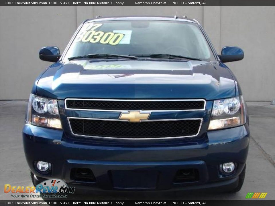 2007 Chevrolet Suburban 1500 LS 4x4 Bermuda Blue Metallic / Ebony Photo #4
