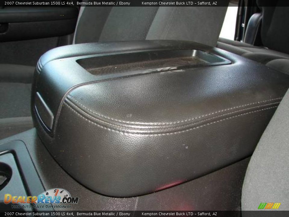 2007 Chevrolet Suburban 1500 LS 4x4 Bermuda Blue Metallic / Ebony Photo #13