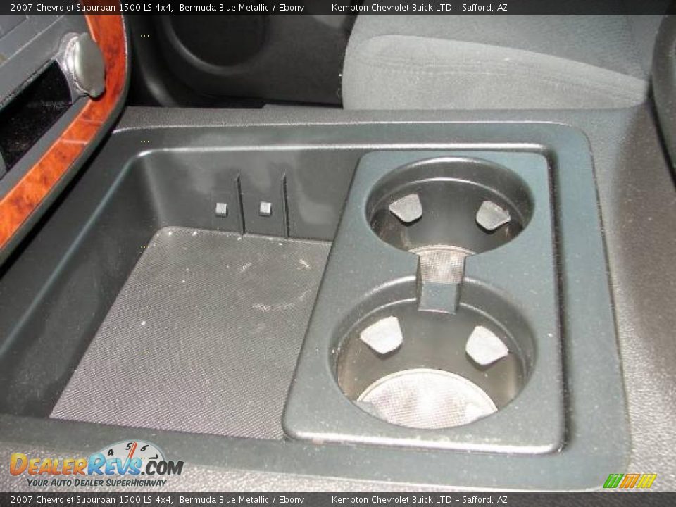 2007 Chevrolet Suburban 1500 LS 4x4 Bermuda Blue Metallic / Ebony Photo #17