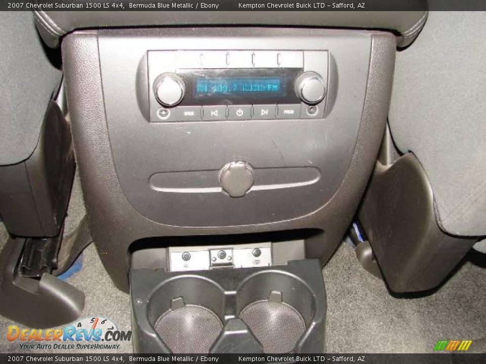 2007 Chevrolet Suburban 1500 LS 4x4 Bermuda Blue Metallic / Ebony Photo #21