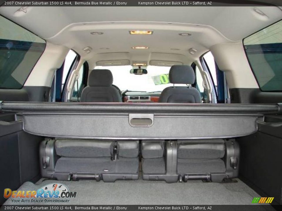 2007 Chevrolet Suburban 1500 LS 4x4 Bermuda Blue Metallic / Ebony Photo #24