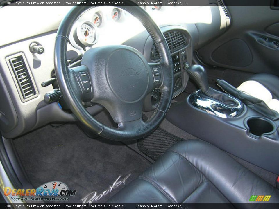 2000 Plymouth Prowler Roadster Prowler Bright Silver Metallic / Agate Photo #4