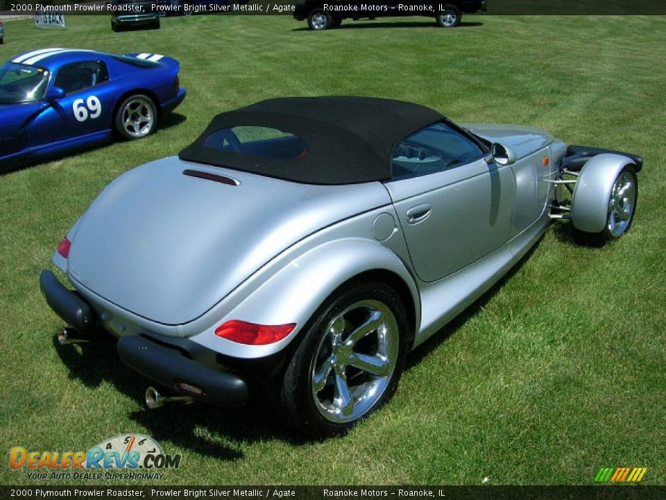 2000 Plymouth Prowler Roadster Prowler Bright Silver Metallic / Agate Photo #6
