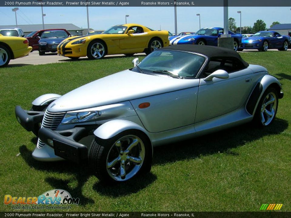 2000 Plymouth Prowler Roadster Prowler Bright Silver Metallic / Agate Photo #7