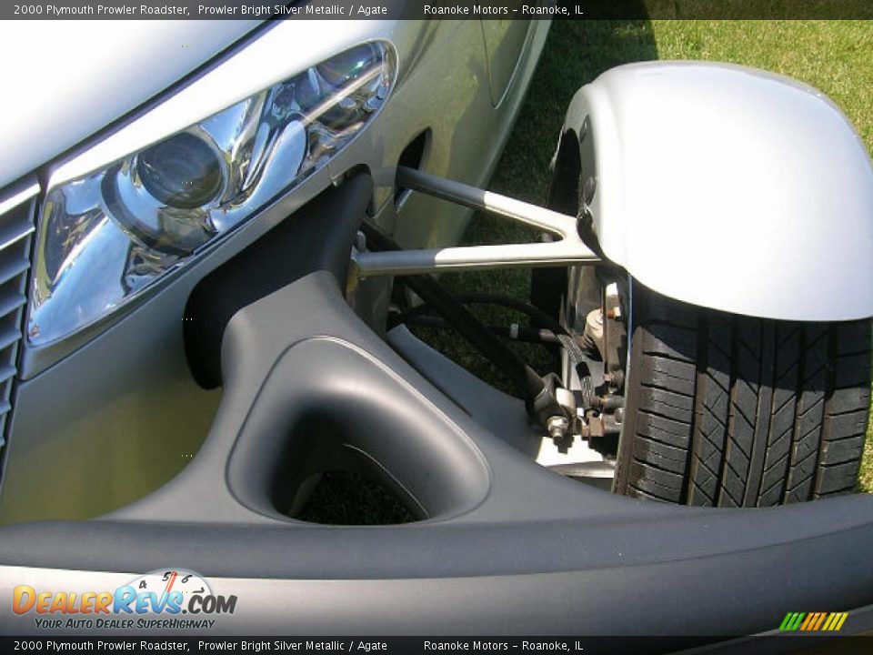 2000 Plymouth Prowler Roadster Prowler Bright Silver Metallic / Agate Photo #8