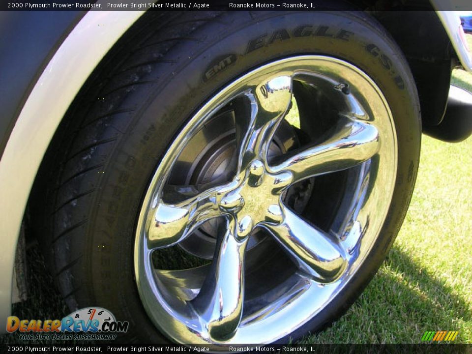 2000 Plymouth Prowler Roadster Prowler Bright Silver Metallic / Agate Photo #9