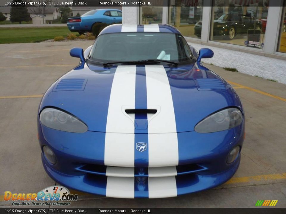 1996 Dodge Viper GTS GTS Blue Pearl / Black Photo #3