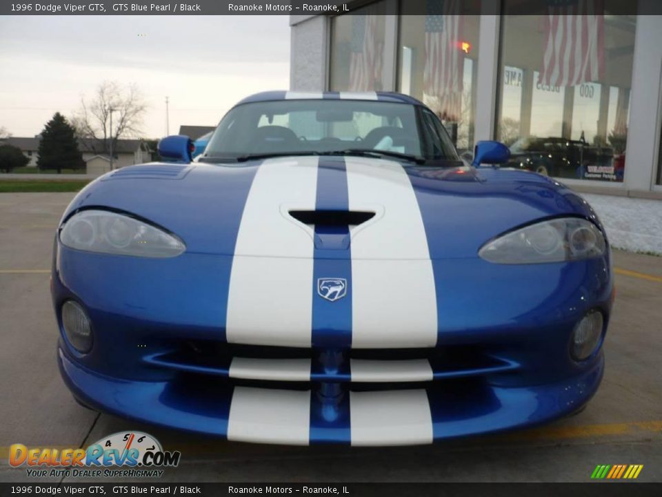 1996 Dodge Viper GTS GTS Blue Pearl / Black Photo #4