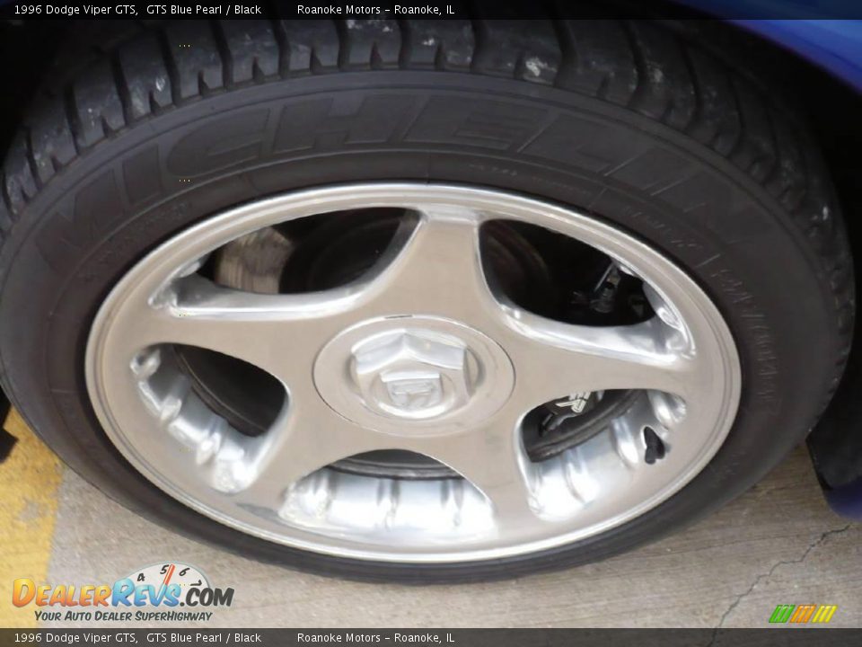 1996 Dodge Viper GTS GTS Blue Pearl / Black Photo #7