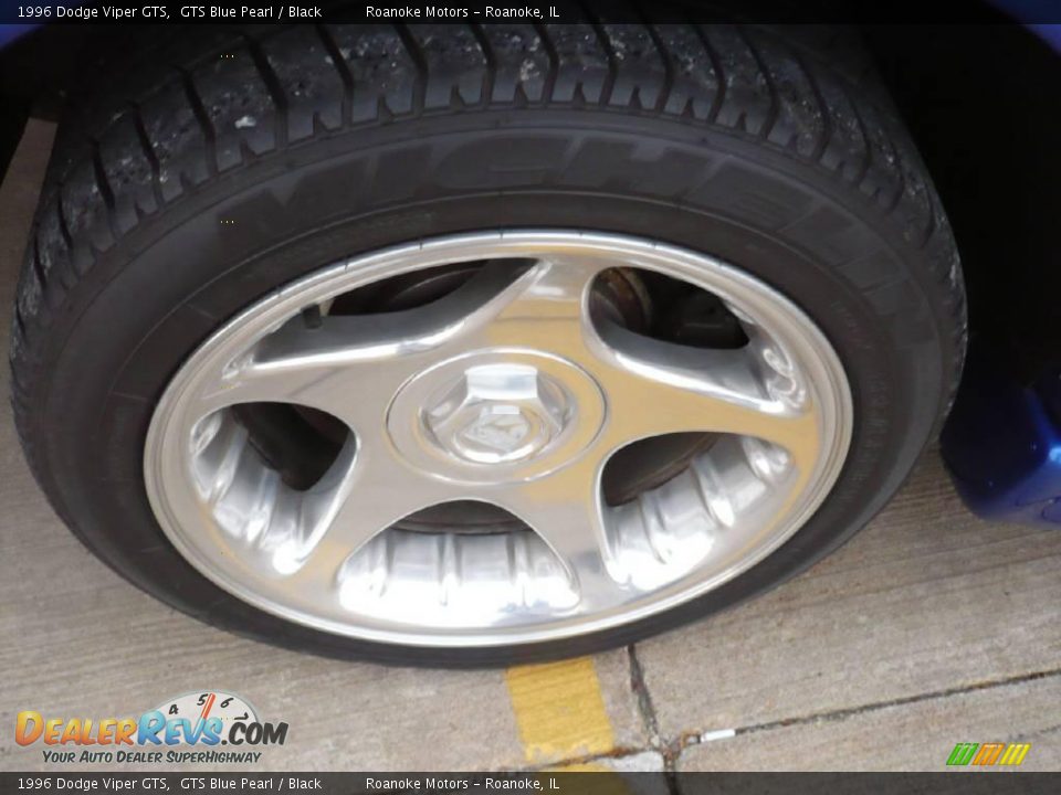 1996 Dodge Viper GTS GTS Blue Pearl / Black Photo #9
