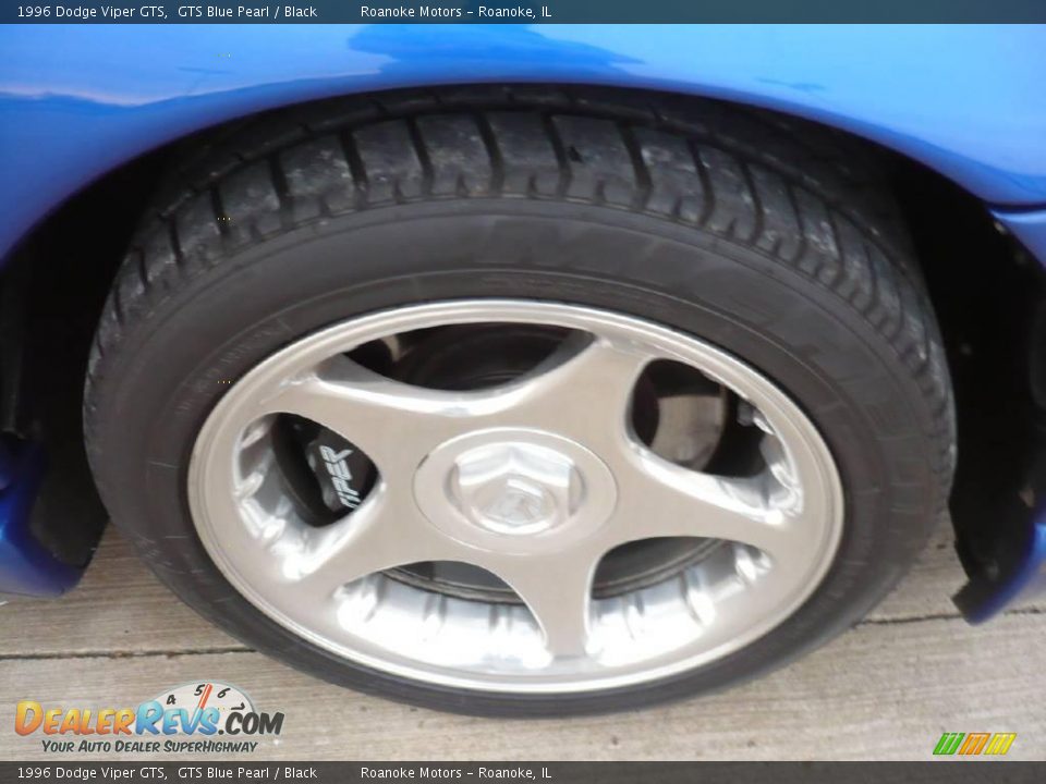 1996 Dodge Viper GTS GTS Blue Pearl / Black Photo #10