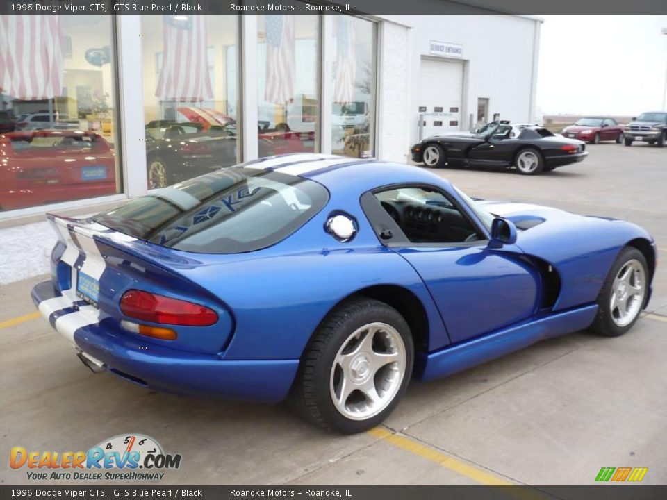 1996 Dodge Viper GTS GTS Blue Pearl / Black Photo #11