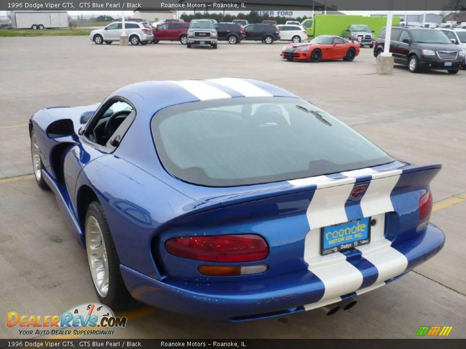 1996 Dodge Viper GTS GTS Blue Pearl / Black Photo #14