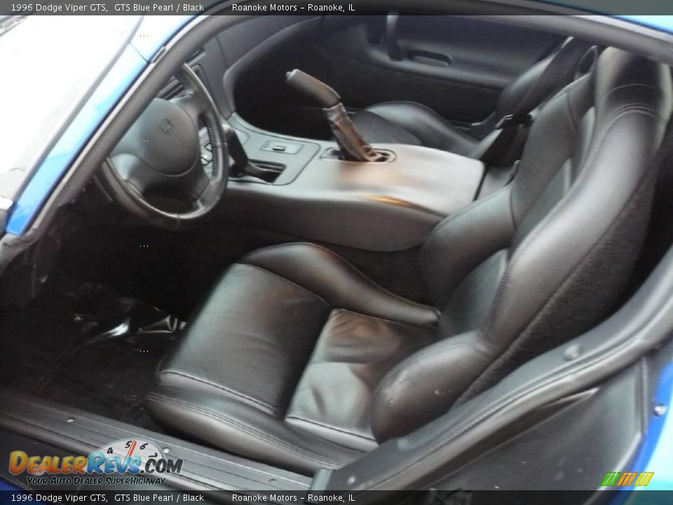 1996 Dodge Viper GTS GTS Blue Pearl / Black Photo #16