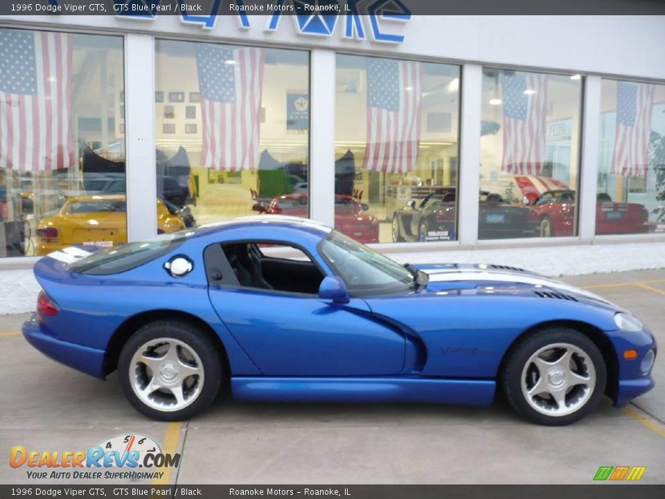 1996 Dodge Viper GTS GTS Blue Pearl / Black Photo #24