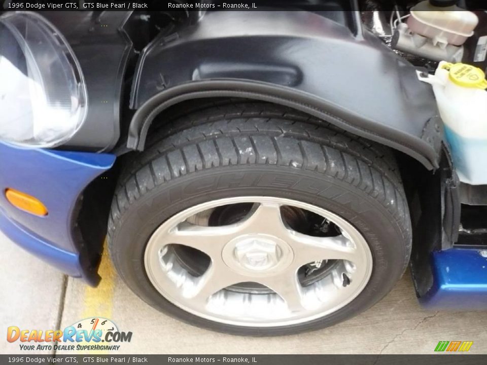 1996 Dodge Viper GTS GTS Blue Pearl / Black Photo #34