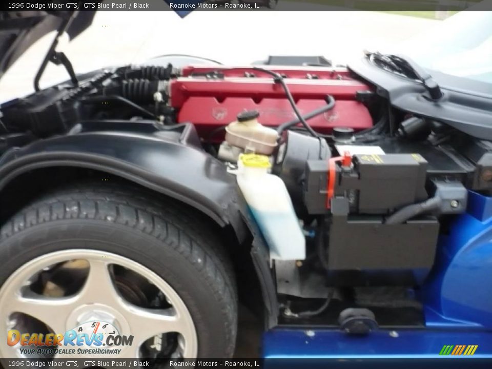 1996 Dodge Viper GTS GTS Blue Pearl / Black Photo #35