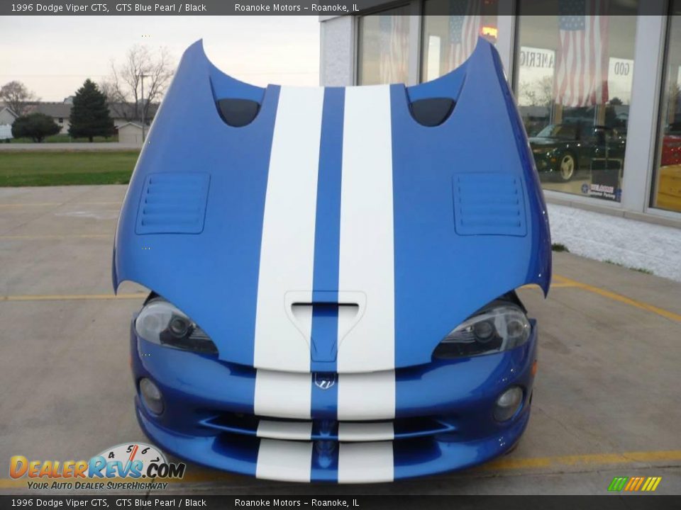 1996 Dodge Viper GTS GTS Blue Pearl / Black Photo #36