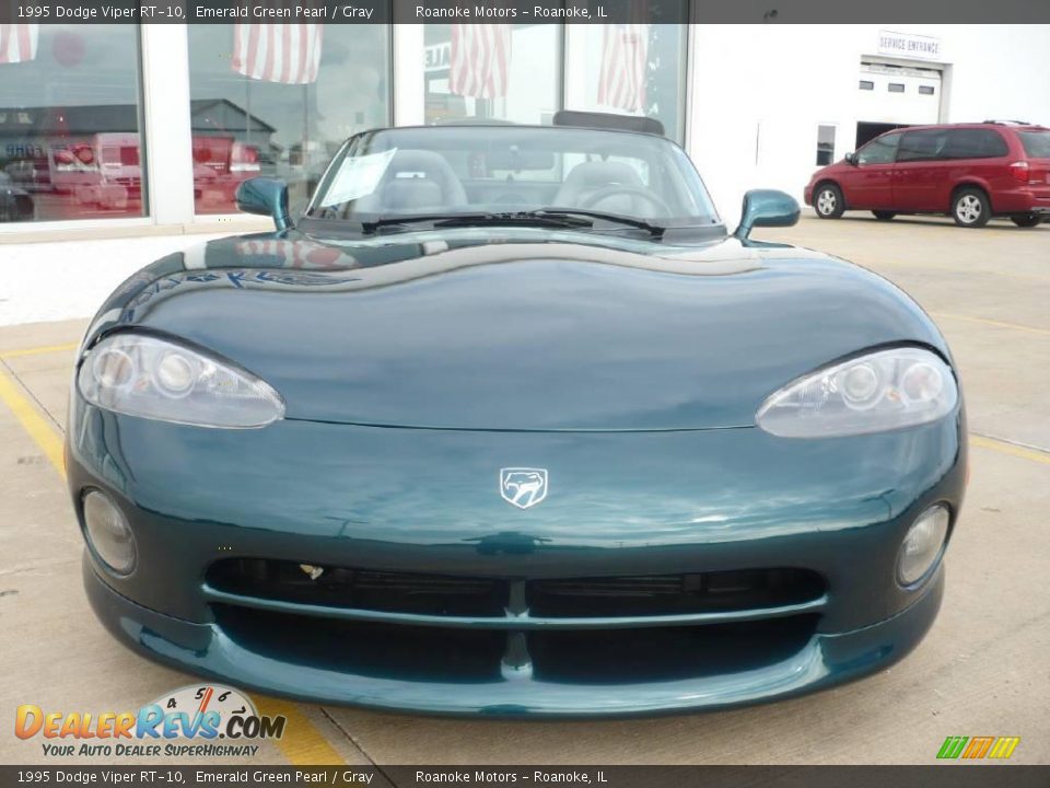 1995 Dodge Viper RT-10 Emerald Green Pearl / Gray Photo #4