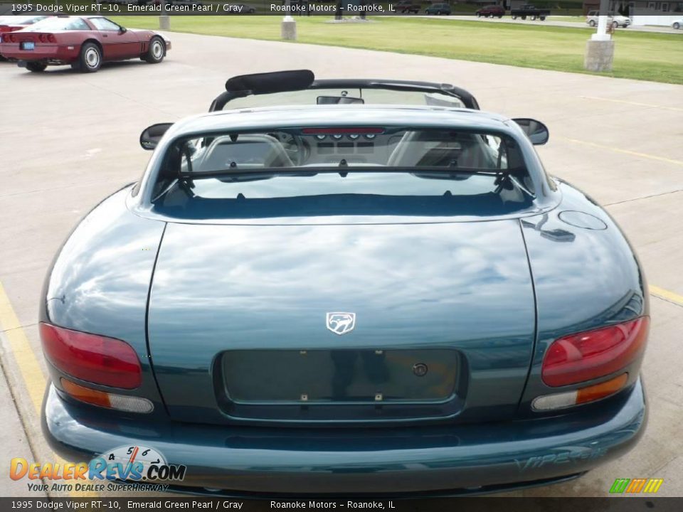 1995 Dodge Viper RT-10 Emerald Green Pearl / Gray Photo #9