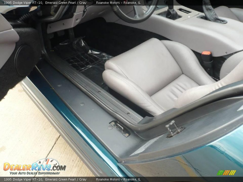 1995 Dodge Viper RT-10 Emerald Green Pearl / Gray Photo #18