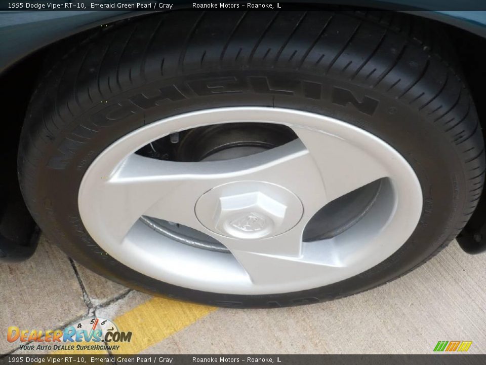 1995 Dodge Viper RT-10 Emerald Green Pearl / Gray Photo #22