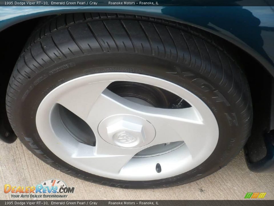 1995 Dodge Viper RT-10 Emerald Green Pearl / Gray Photo #23