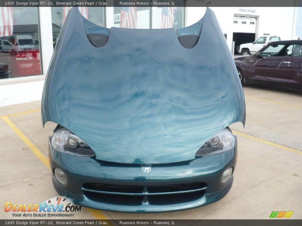 1995 Dodge Viper RT-10 Emerald Green Pearl / Gray Photo #26