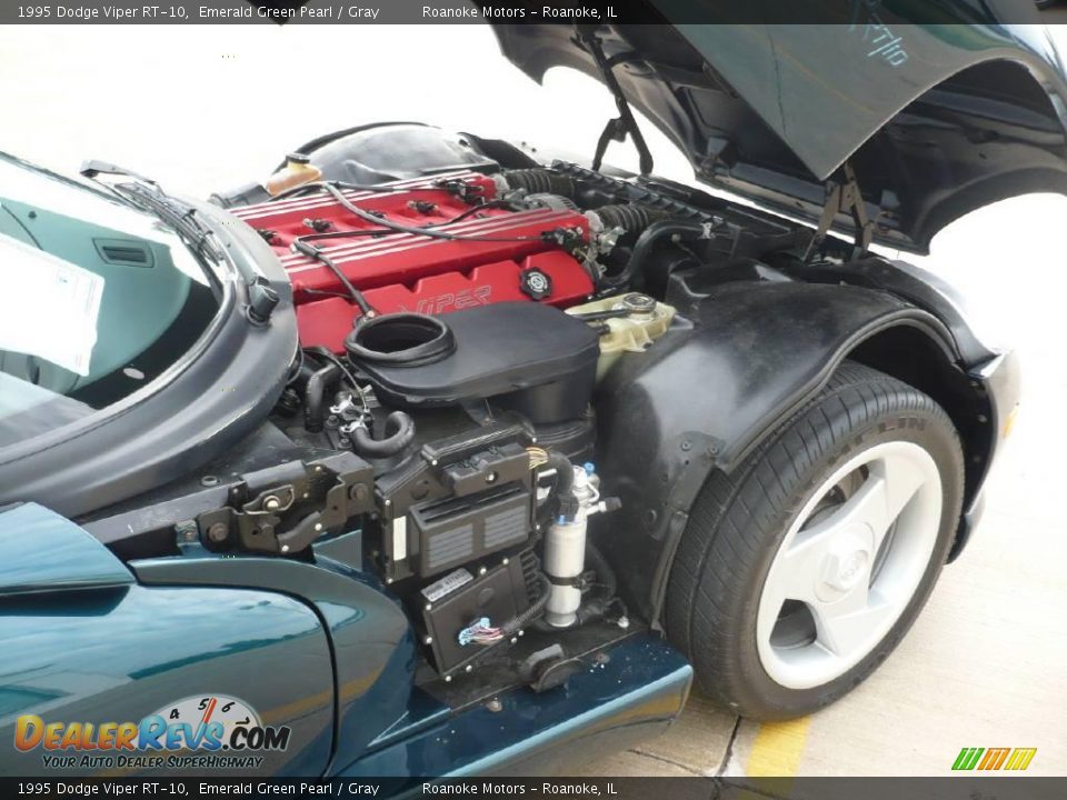 1995 Dodge Viper RT-10 Emerald Green Pearl / Gray Photo #27