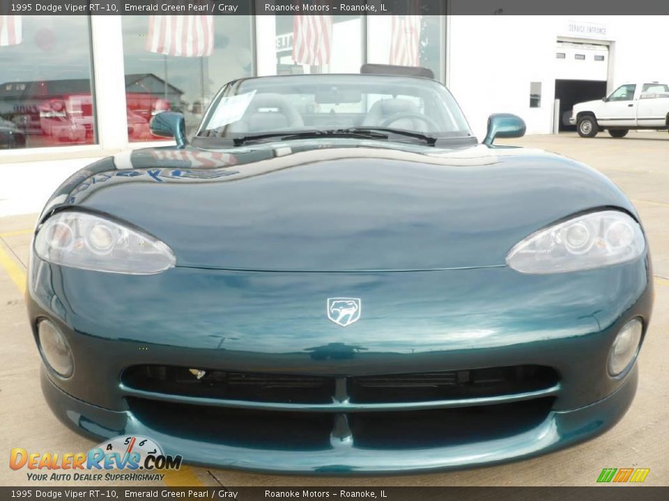 1995 Dodge Viper RT-10 Emerald Green Pearl / Gray Photo #30