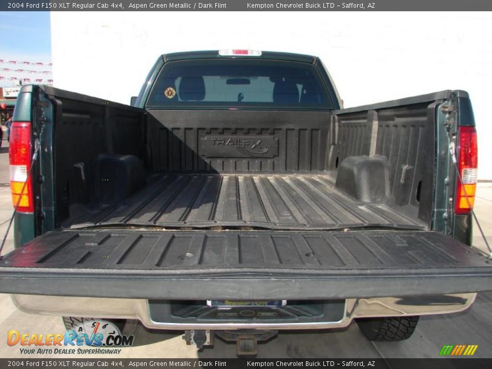 2004 Ford F150 XLT Regular Cab 4x4 Aspen Green Metallic / Dark Flint Photo #9