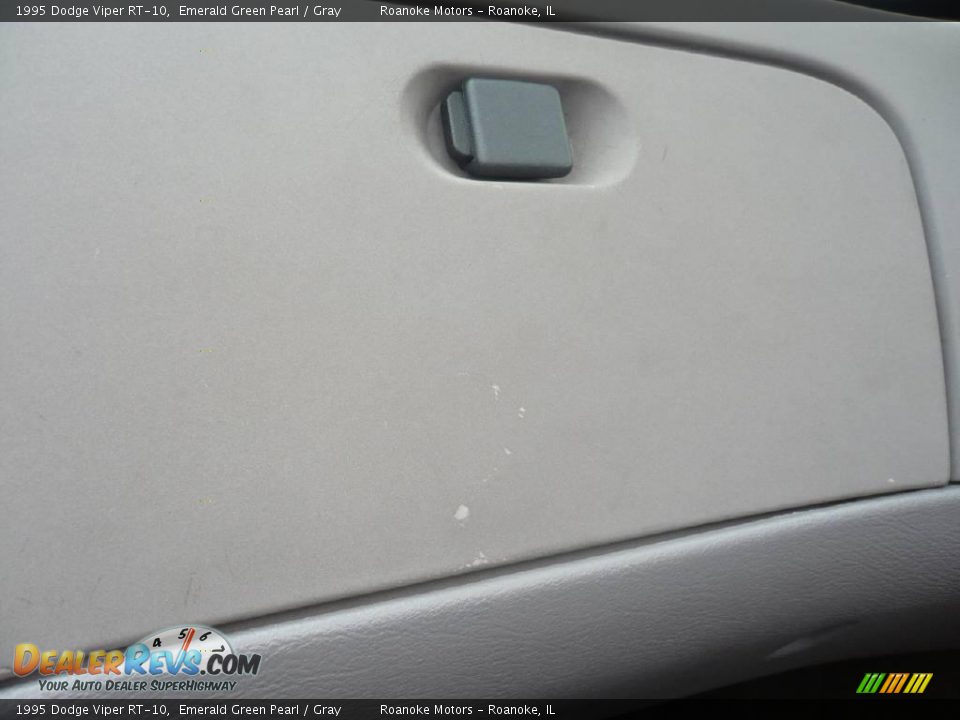 1995 Dodge Viper RT-10 Emerald Green Pearl / Gray Photo #34