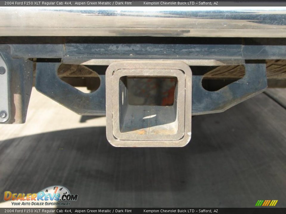 2004 Ford F150 XLT Regular Cab 4x4 Aspen Green Metallic / Dark Flint Photo #17