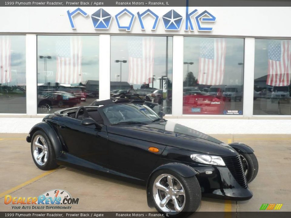 1999 Plymouth Prowler Roadster Prowler Black / Agate Photo #1