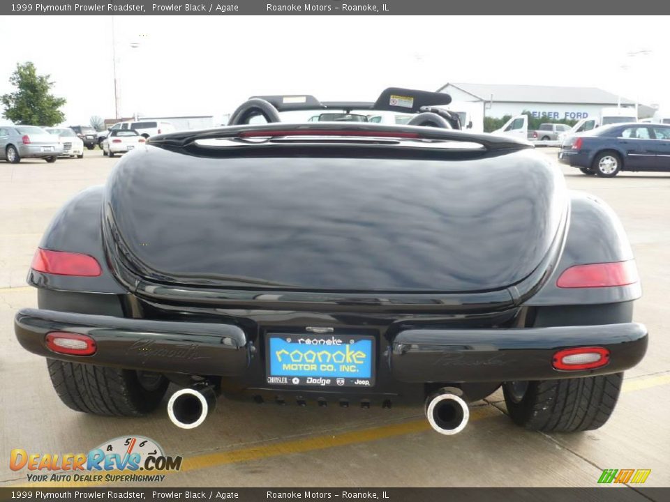 1999 Plymouth Prowler Roadster Prowler Black / Agate Photo #3